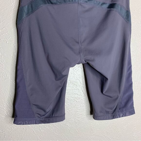 Free people movement tap back ribbed mesh biker shorts gray - Picture 7 of 14